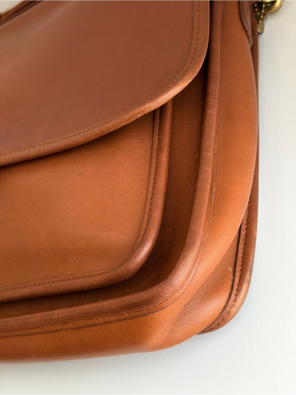 Authentic Coach 5181 Vintage Colebook Messenger Leather Crossbody Bag - Picture 9 of 14